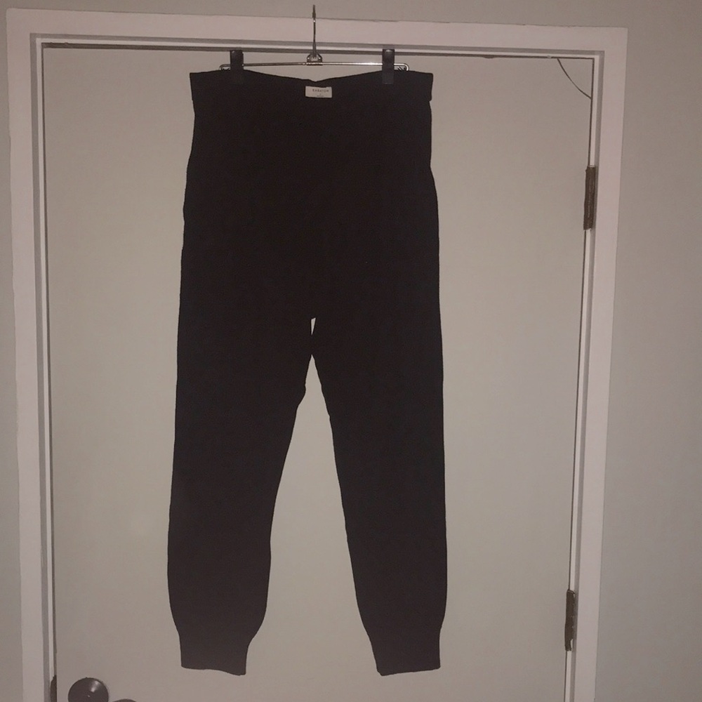 Black Jogger Sweatpants